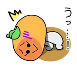 Strong-willed Orange Girl!! sticker #6111109