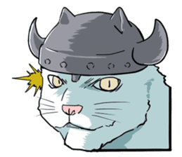 Cat-Knight sticker #6111133