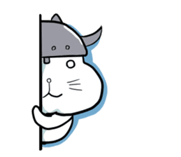 Cat-Knight sticker #6111138