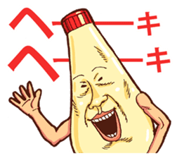 Mayonnaise Man 3 sticker #6111363