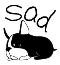 boss of the bostonterrier sticker #6111402