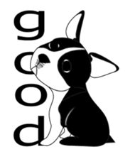 boss of the bostonterrier sticker #6111424