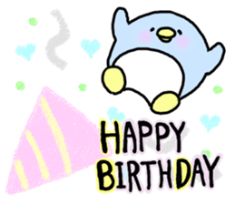 It is an honorific softly.Penguin sticker #6112103