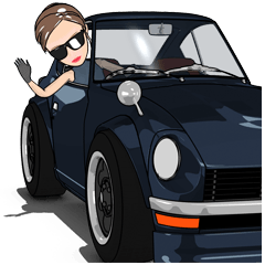 We go riding in sports car!