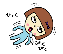 Rie-chan sticker #6112420