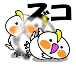 Cheeky parakeet 2 sticker #6112472