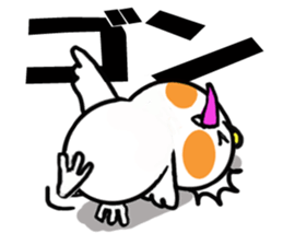 Cheeky parakeet 2 sticker #6112484