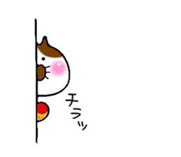 Consecutive pitching! Tabby cat sticker #6112944