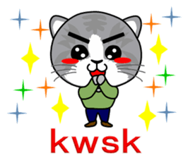 My second BBS which a cat writes. sticker #6113594