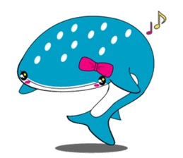 Cutie Whale shark sticker #6114072