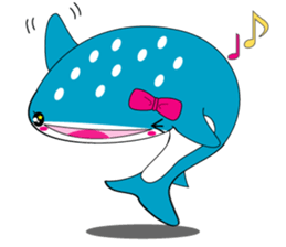 Cutie Whale shark sticker #6114073