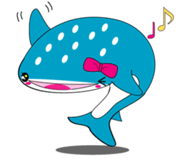 Cutie Whale shark sticker #6114073