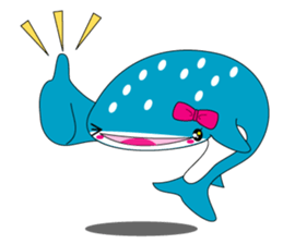 Cutie Whale shark sticker #6114074