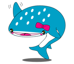 Cutie Whale shark sticker #6114076