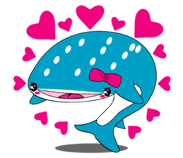 Cutie Whale shark sticker #6114077
