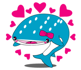 Cutie Whale shark sticker #6114077