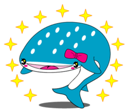 Cutie Whale shark sticker #6114078