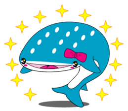 Cutie Whale shark sticker #6114078