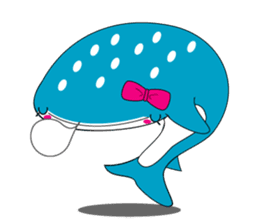 Cutie Whale shark sticker #6114079