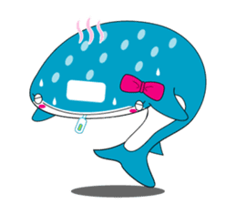 Cutie Whale shark sticker #6114080
