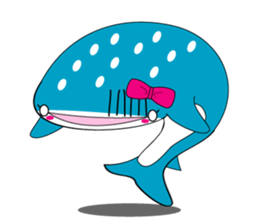 Cutie Whale shark sticker #6114081