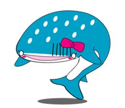 Cutie Whale shark sticker #6114081