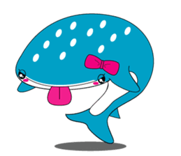 Cutie Whale shark sticker #6114084