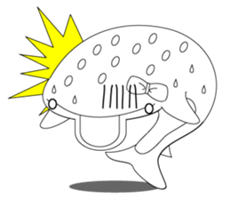 Cutie Whale shark sticker #6114085