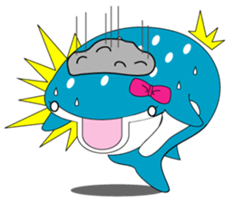 Cutie Whale shark sticker #6114086