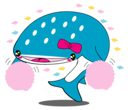 Cutie Whale shark sticker #6114087