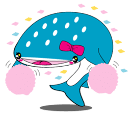 Cutie Whale shark sticker #6114087