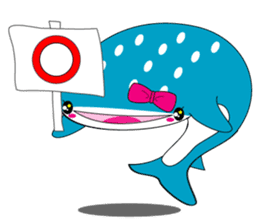 Cutie Whale shark sticker #6114089