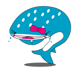 Cutie Whale shark sticker #6114093
