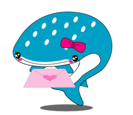 Cutie Whale shark sticker #6114094