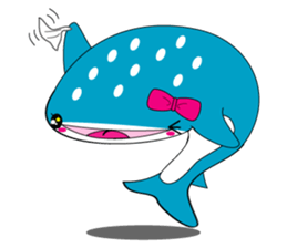 Cutie Whale shark sticker #6114096