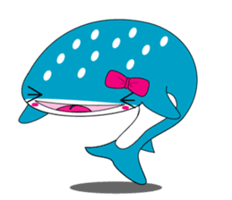 Cutie Whale shark sticker #6114106