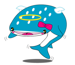 Cutie Whale shark sticker #6114108