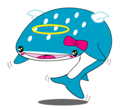 Cutie Whale shark sticker #6114108