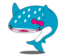 Cutie Whale shark sticker #6114109