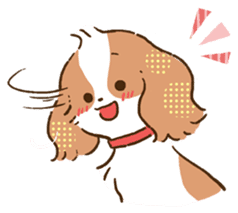 soft and fluffy dog Kewpie 2 sticker #6114513