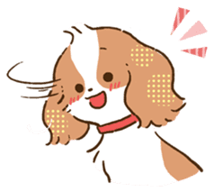 soft and fluffy dog Kewpie 2 sticker #6114513