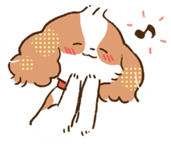 soft and fluffy dog Kewpie 2 sticker #6114515