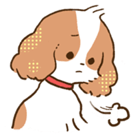 soft and fluffy dog Kewpie 2 sticker #6114516