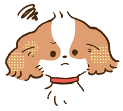 soft and fluffy dog Kewpie 2 sticker #6114517