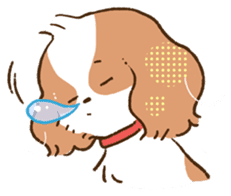 soft and fluffy dog Kewpie 2 sticker #6114519