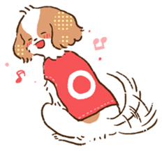 soft and fluffy dog Kewpie 2 sticker #6114520