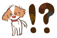 soft and fluffy dog Kewpie 2 sticker #6114525