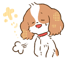 soft and fluffy dog Kewpie 2 sticker #6114530