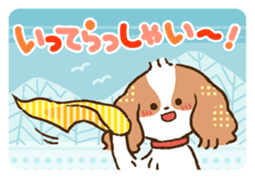 soft and fluffy dog Kewpie 2 sticker #6114540