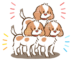 soft and fluffy dog Kewpie 2 sticker #6114546